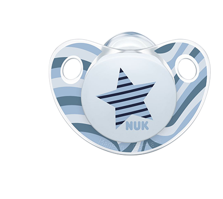 [Translate to Polski:] NUK Trendline pacifier with flat button