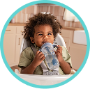 [Translate to Polish (Reborn) nuk.pl:] Baby with Learner Straw