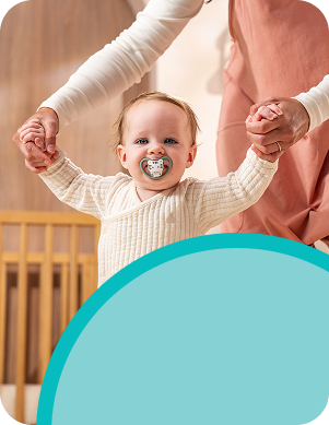 [Translate to Polish (Reborn) nuk.pl:] Baby with soother