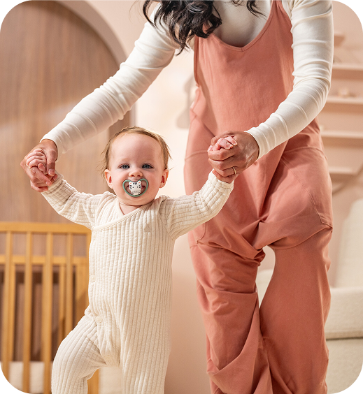 [Translate to Polish (Reborn) nuk.pl:] Baby with soother