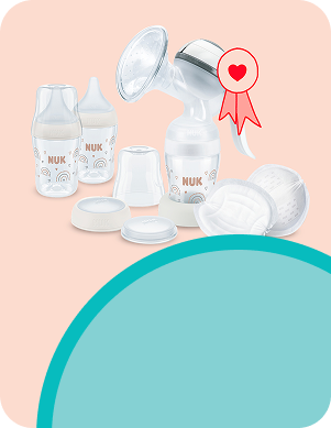 [Translate to Polish (Reborn) nuk.pl:] NUK Breastfeeding set