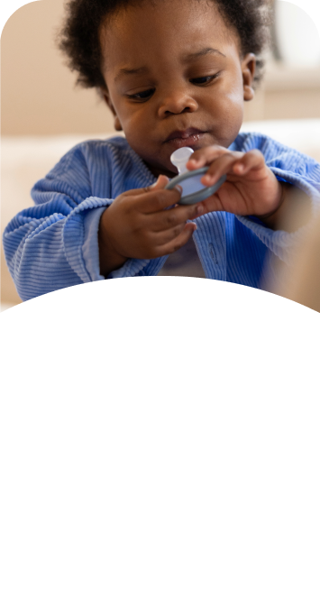 [Translate to Polish (Reborn) nuk.pl:] Baby with soother