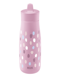 NUK Mini-Me Flip 450ml z ustnikiem 2w1 fioletowa