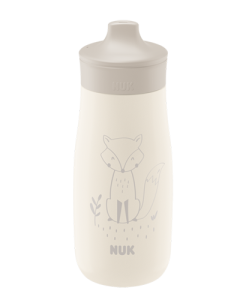 NUK Mini-Me Sip ze stali nierdzewnej 300ml with beżowy 
